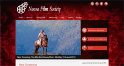 Desktop Screenshot of noosafilmsoc.org